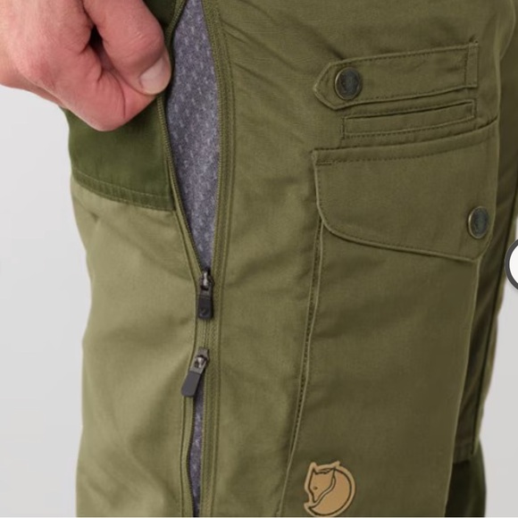 Fjallraven Mens Vidda Pro Ventilated Trousers Outdoor Hiking Pants Green 30-31” - Picture 14 of 16